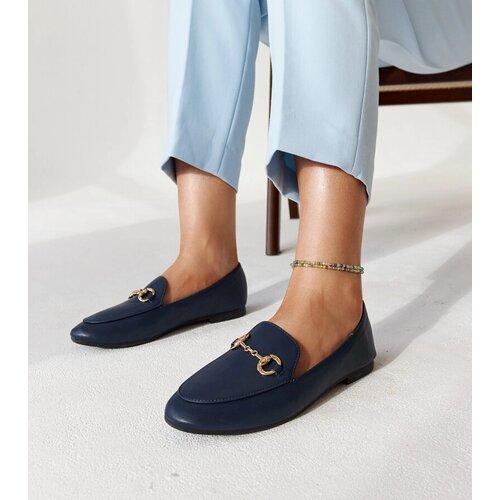 Gemre Navy blue loafers with buckle Erminia Cijene