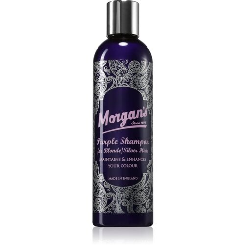 Morgan&amp;#039;s Shampoo for Silver/Blonde Hair vijoličen &amp;scaron;ampon za blond lase 250 ml Slike
