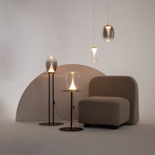 MAYTONI MOD282PL-L8G3K - led luster na sajli splash LED/7W/230V 3000K zlatni Slike