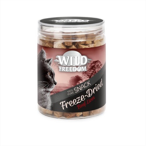 Wild Freedom Freeze-Dried Snacks goveja jetra - Varčno pakiranje: 3 x 60 g Slike
