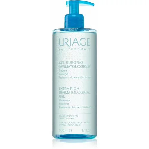 Uriage Dermatological Extra-Rich Gel gel za čišćenje lica za sve vrste kože 500 ml unisex