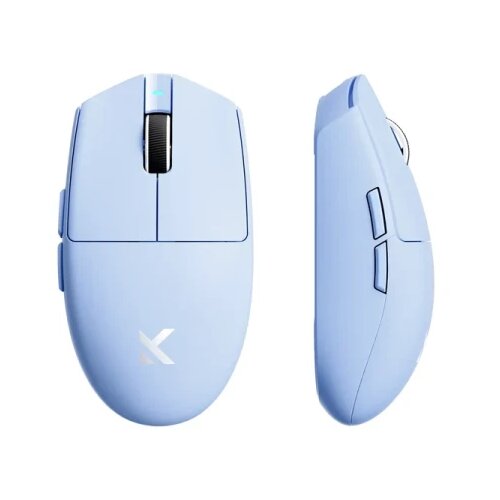 MCHOSE bežični gaming mi&amp;scaron; G3 V2 Blue/PAW3311/800mAh/Omron mechanical Slike