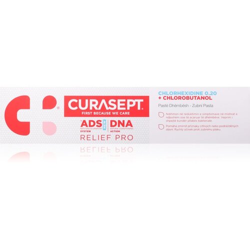 Curasept ADS DNA Relief Pro gelasta zobna pasta za občutljive dlesni 75 ml Cene