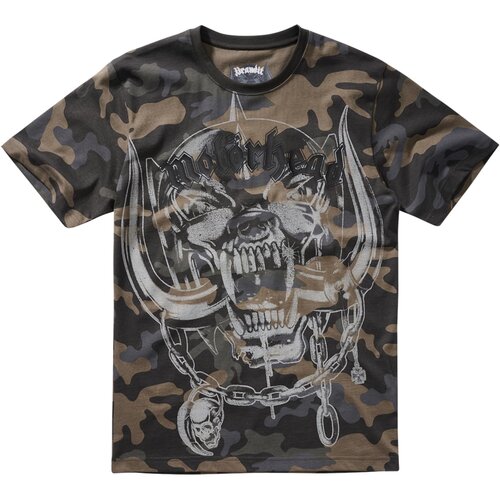 Brandit Mot&amp;ouml;rhead T-Shirt Warpig Print darkcamo Slike