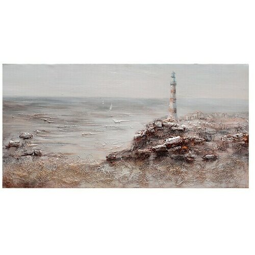  Ročno izdelana slika (Morje in svetilnik, Š x V: 120 x 60 cm) Cene