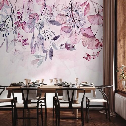  Foto tapeta - Foggy Nature - Pink 500x350 Slike
