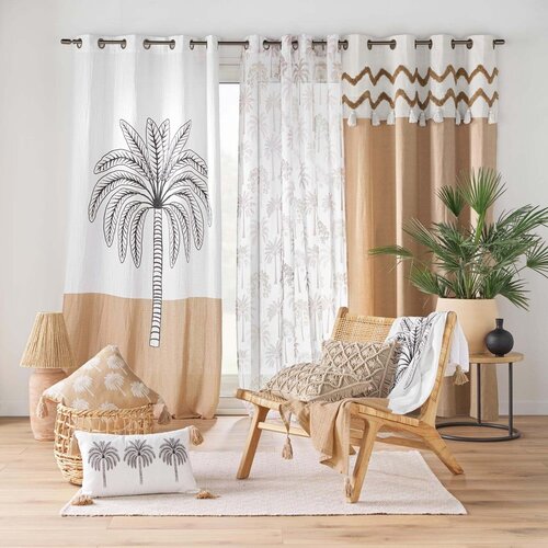 Douceur d int&amp;eacute;rieur Bombažna okrasna blazina 40x40 cm Indy &amp;ndash; Slike