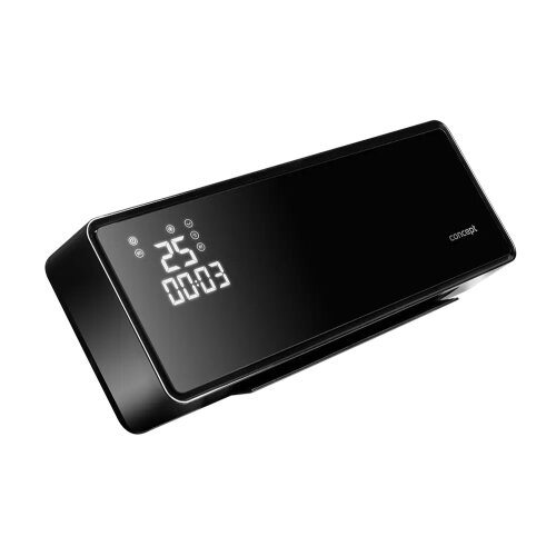  Concept QH4001 - Električni grejač 1000/2000W IP22 crni + daljinski upravljač Slike