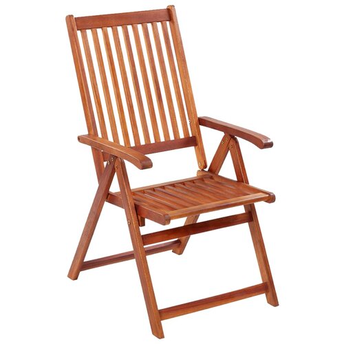 Maison Chic Zložljivi Vrtni Stoli - Stol za vrti 4 kosi trden akacijev les JS2890, (21875939) Slike