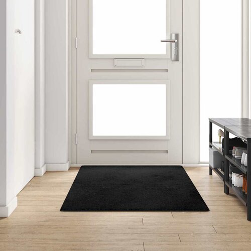  Tepih trkač Crna 100 x 200 cm 100% Polipropilen Tuft Cijene