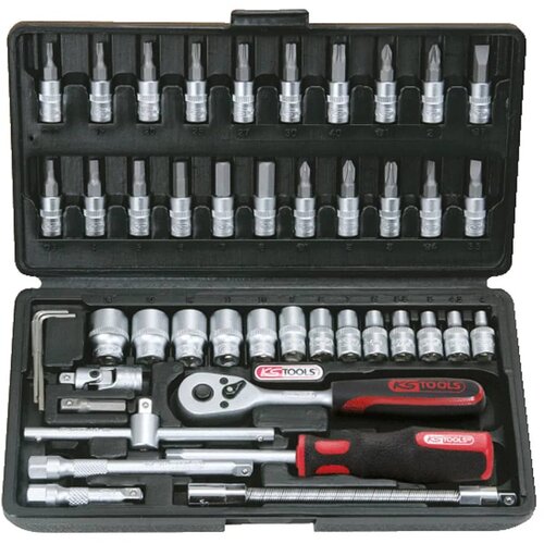 Ks Tools Mini Set Nasadnih Ključev 46 Kosov 1/4 Inča, (21070967) Slike
