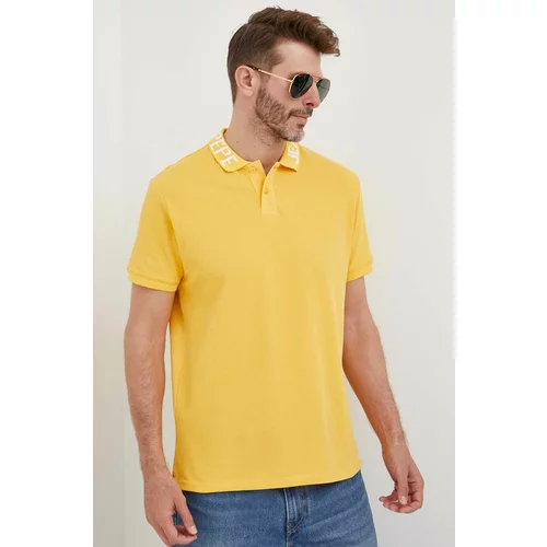 Pepe Jeans Pamučna polo majica Jacob boja: žuta, glatki model