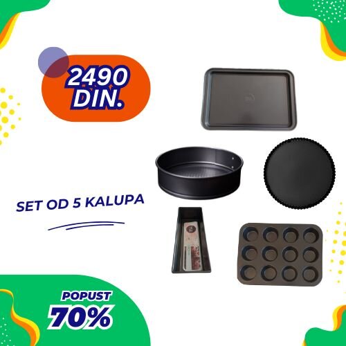 Zotrix SET OD 5 KALUPA Slike