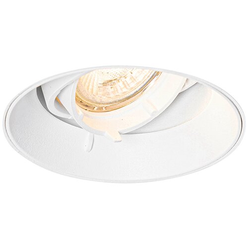 QAZQA Smart inbouwspot wit rond trimless incl. Wifi GU10 50mm - Oneon Cene