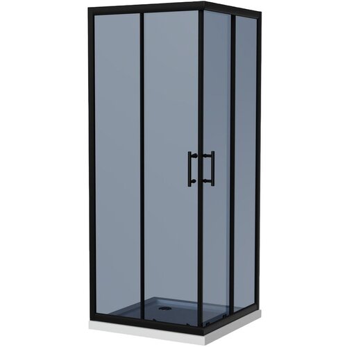STIL tu&scaron; kabina S241G kvadratna blue/grey, 90x90x195 cm Cijene