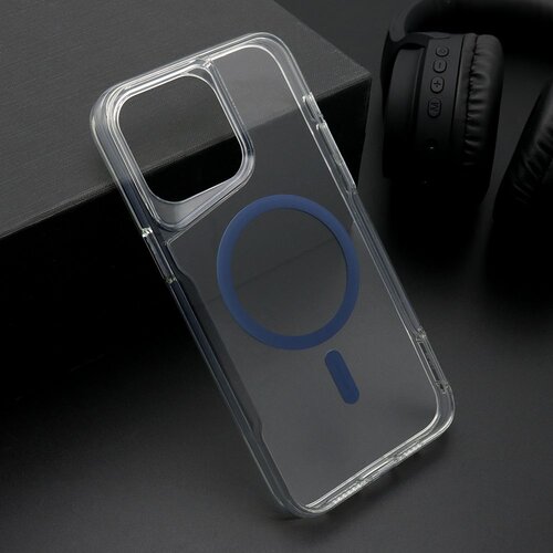  Maska aura magsafe za iphone 15 pro max/ plava Slike