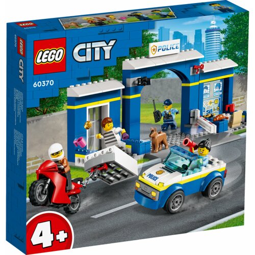 Lego city 60370 jurnjava i policijska stanica Slike