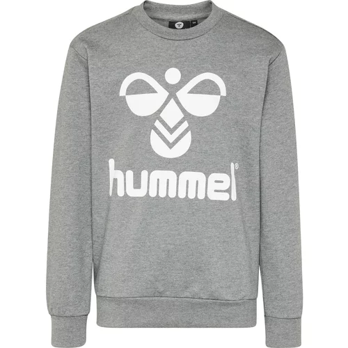 Hummel Sweater majica siva melange / bijela