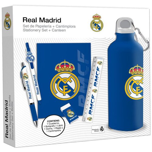 REAL MADRID Set pribora za pisanje i boca Slike