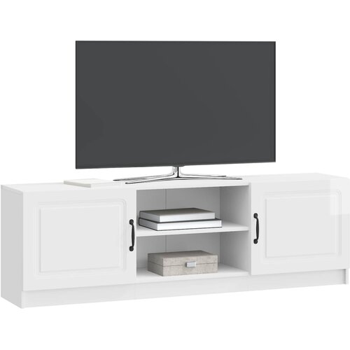  TV ormar Bijela 150 x 31 x 47 cm Konstruirano drvo - Bijela Slike