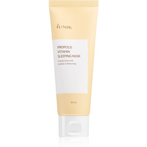 Iunik Propolis Vitamin nočna maska za obnovo kože z multivitaminskim kompleksom 60 ml Slike