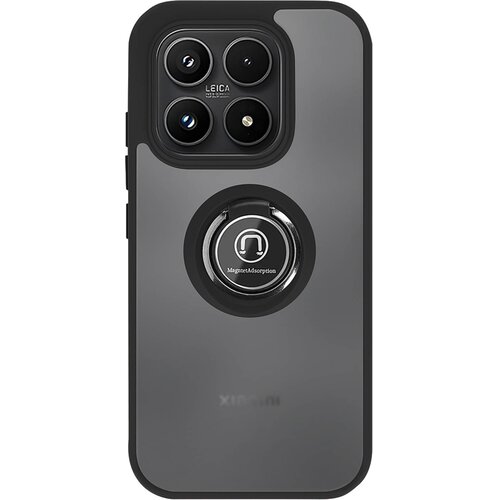 AVIZAR Ovitek za Xiaomi 17 z obročastim stojalom in magnetno pritrditvijo, Črna, (5000189725) Cene
