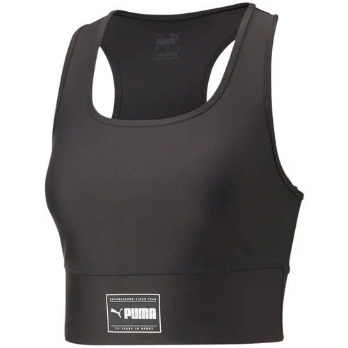 Puma Sportski top crna / bijela