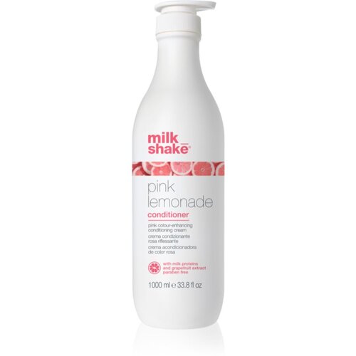 Milk Shake Pink Lemonade regenerator za toniranje za plavu kosu odst&amp;iacute;n Pink 1000 ml Slike