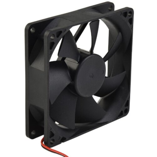  Ventilator 80x80mm green black, molex Cene