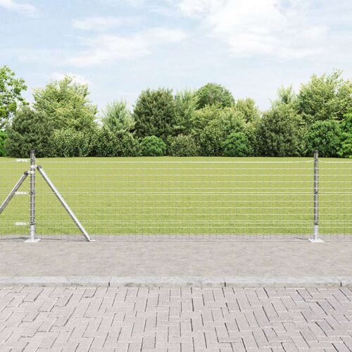  Ograde Set od 26 dijelova Galvanizirani čelik 3.2 x 3.2 x 70 cm Cijene