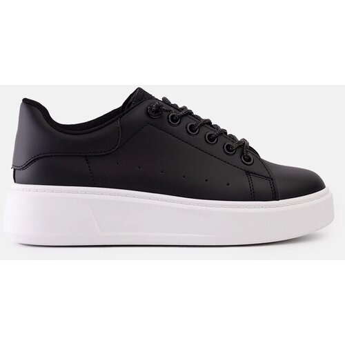 Gemre Black sneakers with striking embellishment Asmait Cene