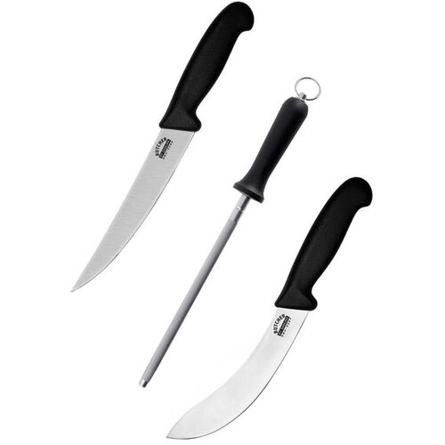  SET NOŽEVA 2/1 SA O&amp;Scaron;TRAČEM BUTCHER SAMURA Slike