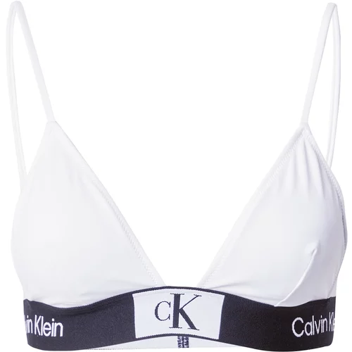 Calvin Klein Swimwear Bikini zgornji del mornarska / bela