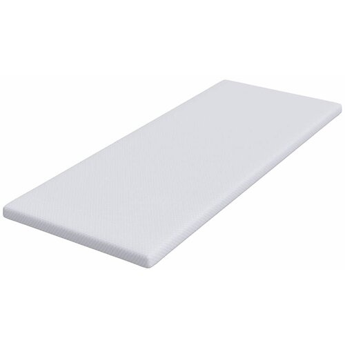  Nadmadrac od memorijske pjene 80 x 200 cm Thick Mekano Bijela Slike