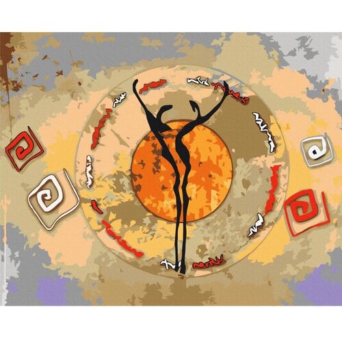  Slika za samostalno slikanje - African Dance 50x40 Cijene