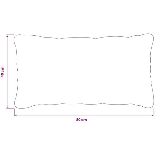  Presvlaka za jastuk 12 kom. HEERLEN Kraljevsko plava 40 x 80 cm Slike