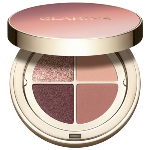 Clarins Ombre 4 Colour Eye Palette paleta sjenila za oči za dugotrajni efekt nijansa 01 - Fairy Tale Nude Gradation 4,2 g Slike
