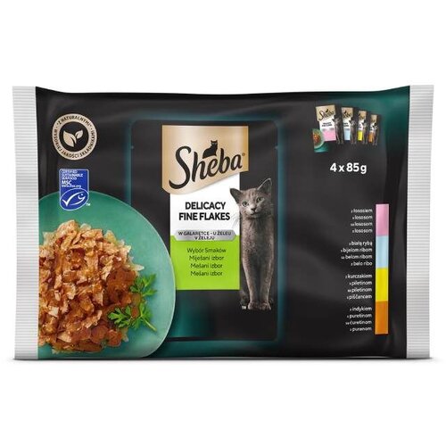 Sheba Kesice za mačke 4 vrste mesa 85g Cene