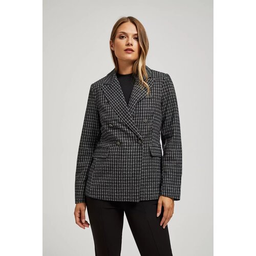 Moodo Double-breasted blazer with decorative buttons Cene