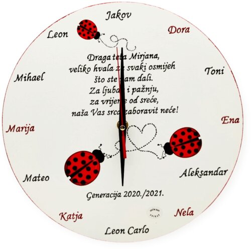  Stenska ura Darilo za vzgojiteljice v vrtcu! Š17913 Cene
