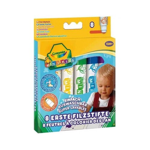 Mini Kids - Prvi flomastri, 8 kosov Cene