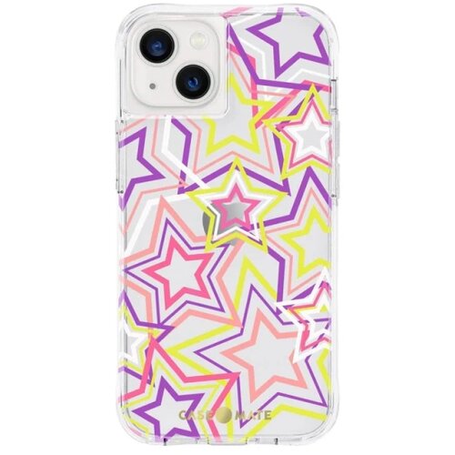 Case Mate Tough Print neon stars maska za iPhone 13 Slike