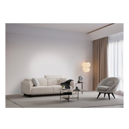 Atelier Del Sofa fotelja caprice white black Slike