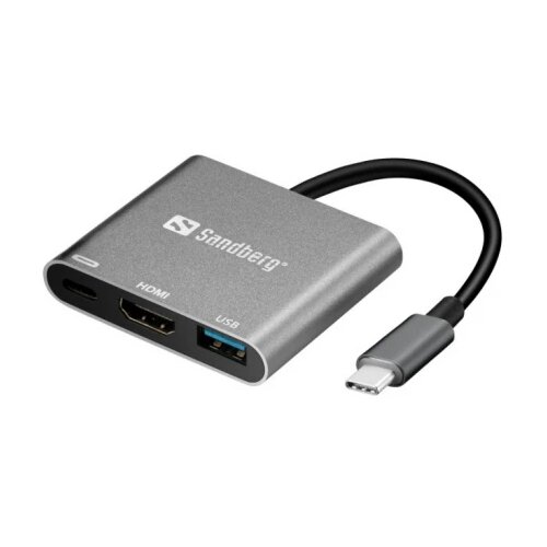 Sandberg Adapter 136-00 USB-C na HDMI+USB A+USB-C Cene