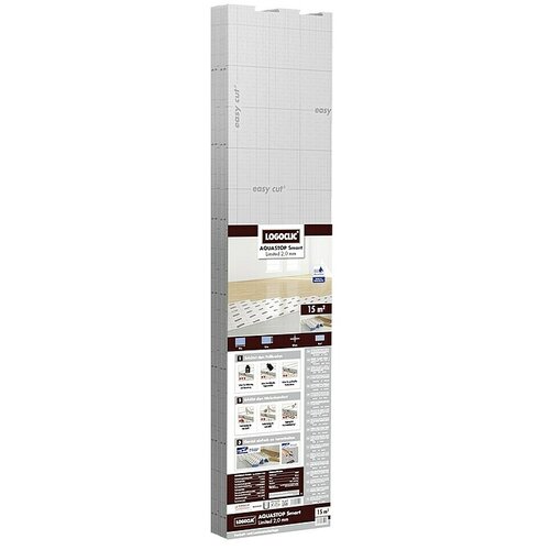 LOGOCLIC Blažilna podloga Aqua Stop Smart Limited (15 m&amp;sup2;, Debelina: 2 mm) Slike