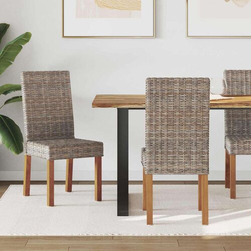 Stolac za blagovanje 2 pcs Kubu siva 45 x 54 x 93 cm Cene