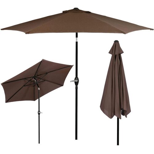  Vrtni suncobran - 250 cm, smeđi Cijene