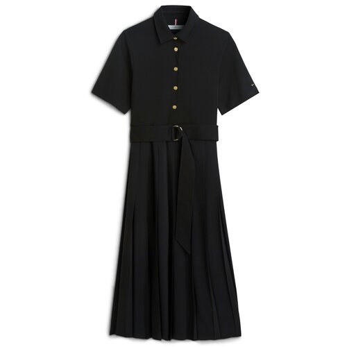Tommy Hilfiger Ženska duga haljina WW0WW48756, Crna Cene