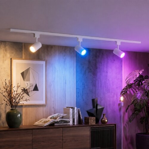 Philips LED prigu&amp;scaron;iva spot svetiljka za &amp;scaron;insku rasvetu EASYLINK HUE 3xGU10/4,7W/230V + Hue bridge Slike