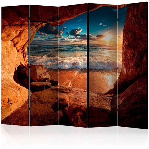  Paravan u 5 dijelova - Cave: Beach II [Room Dividers] 225x172 Slike